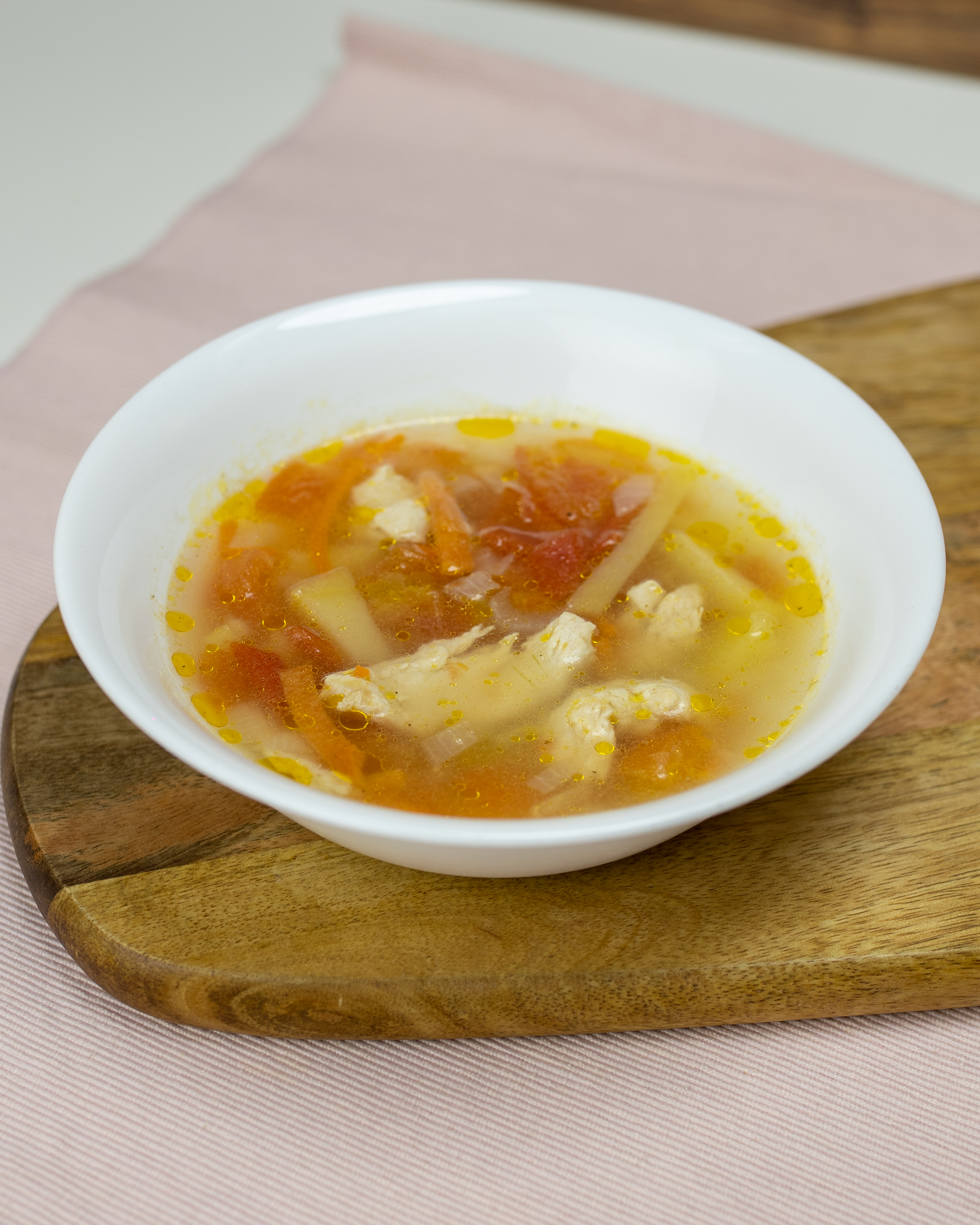 Позиции сервиса суп с булгуром и курицей от dobraya.su