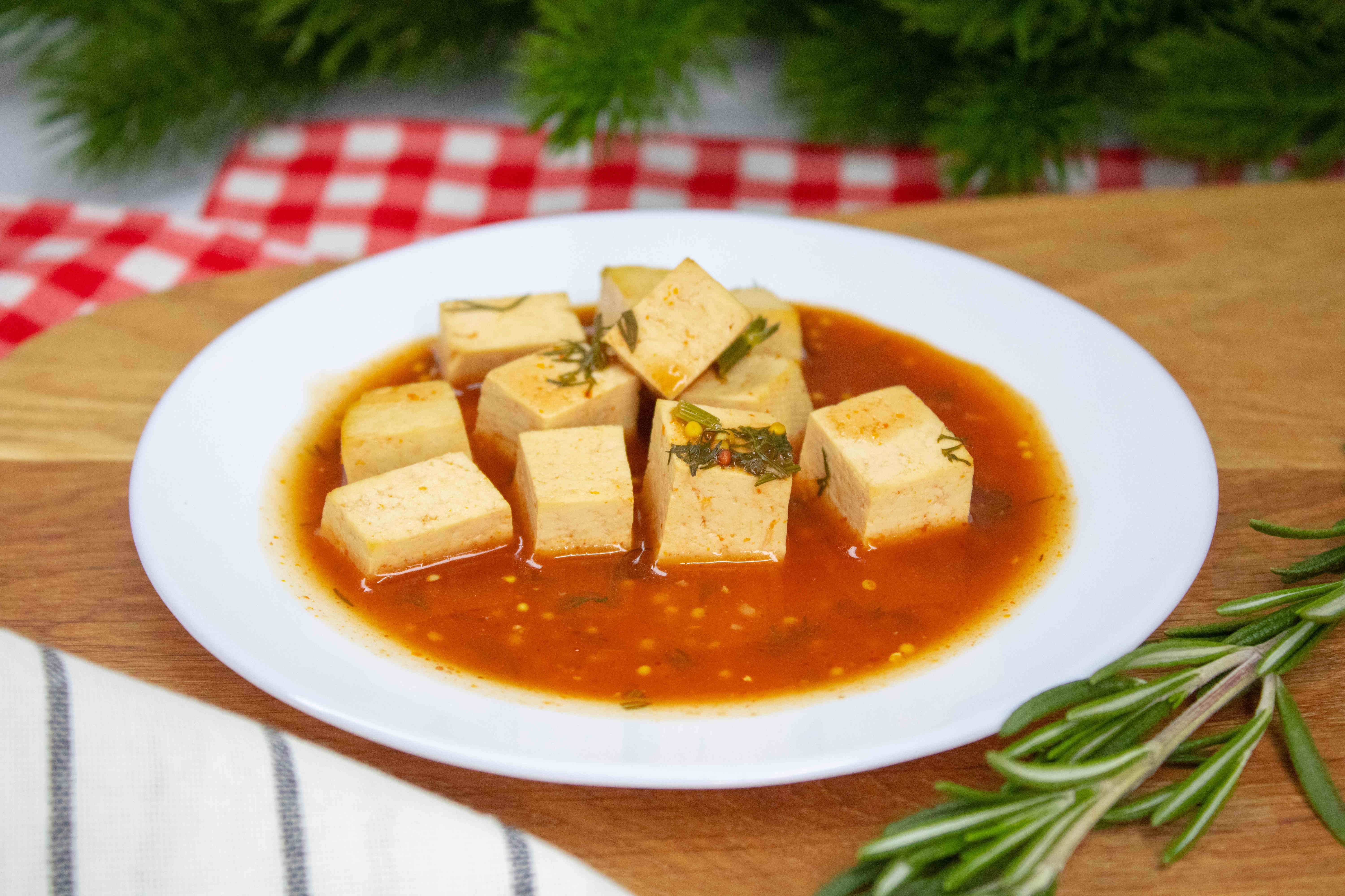 Позиции сервиса тофу в пряном соусе от dobraya.su